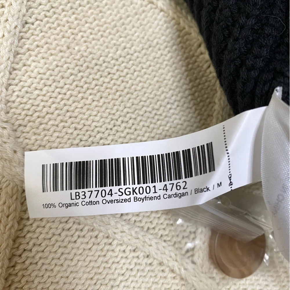 Quince Black Women's Cardigan Sweater - Picture 10 of 12